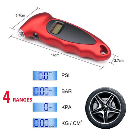 LCD Tyre Air Pressure Monitoring Meter