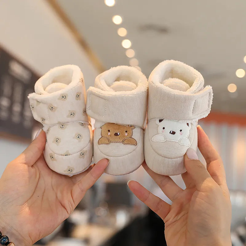 Cute Cartoon Baby Booties