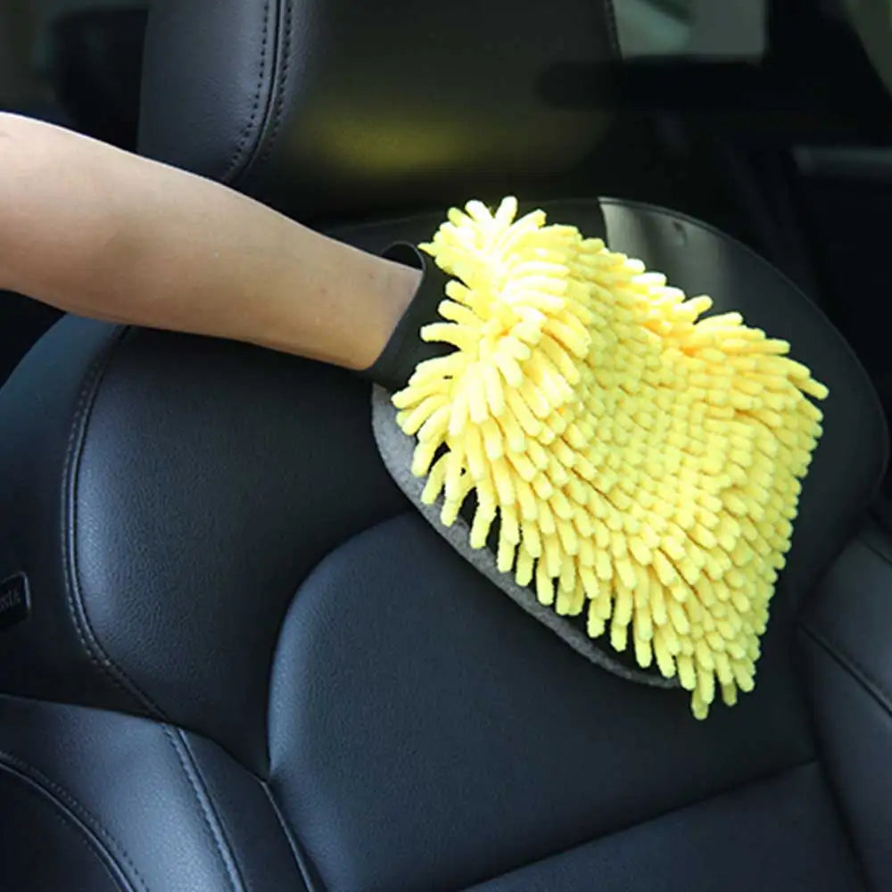 Soft Anti-scratch Car Wash Gloves