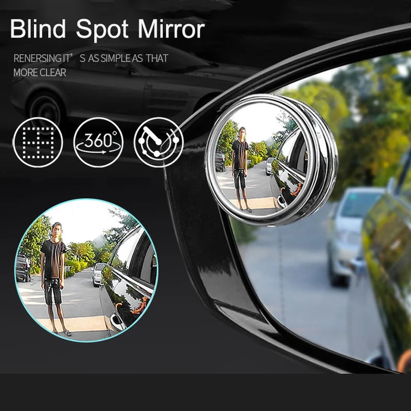 360 Degree Adjustable Blind Car Mirror