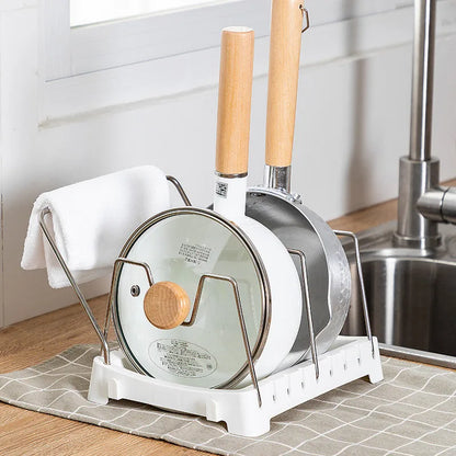 Stainless Steel Kitchen Organizers for Pots and Pans