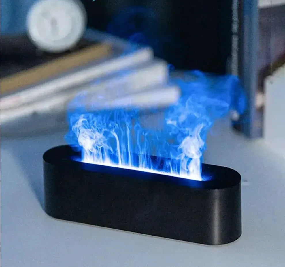 Flame Aroma USB Humidifier With 7 Colors