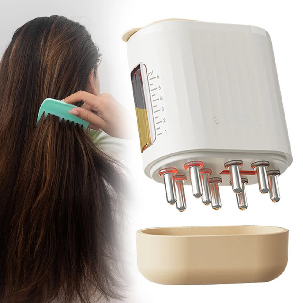 2 In 1 Electric Head Hair Massager Comb