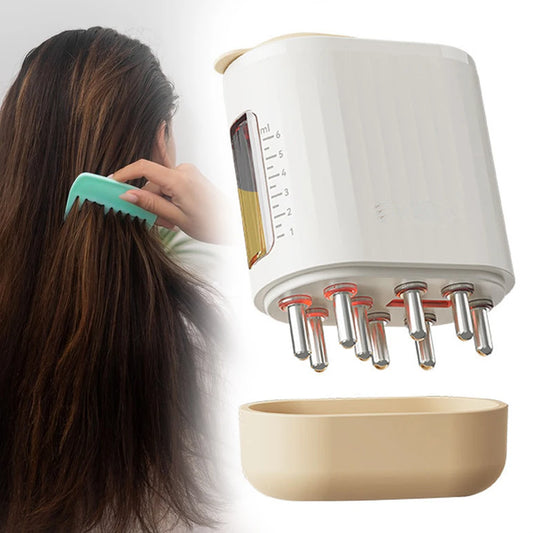2 In 1 Electric Head Hair Massager Comb