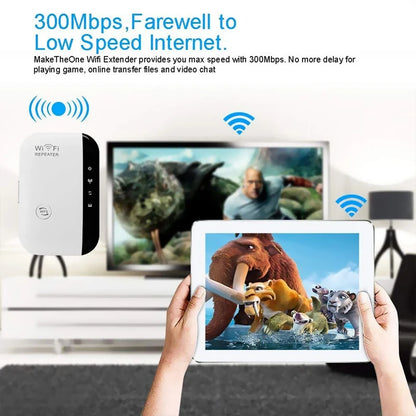300m WiFi Router Signal Amplifier