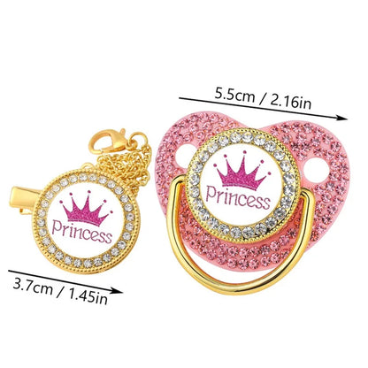 Bpa Free Silicone Luxury Crown Pacifier