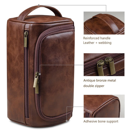 Leather Toiletry Bag