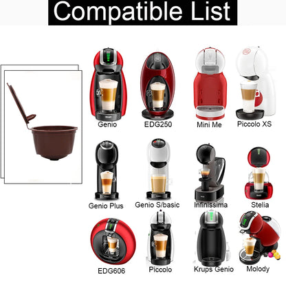 10PCS Refillable Coffee Capsules