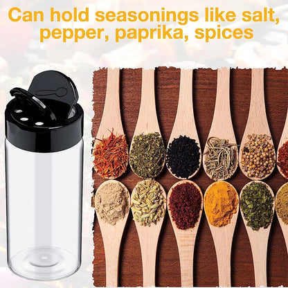 Kitchen Plastic Spice Jars