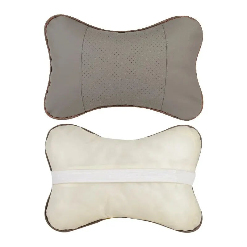 Car Leather Neck Pillows