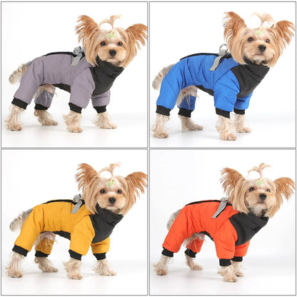 Waterproof Winter Cotton Dog Clothes