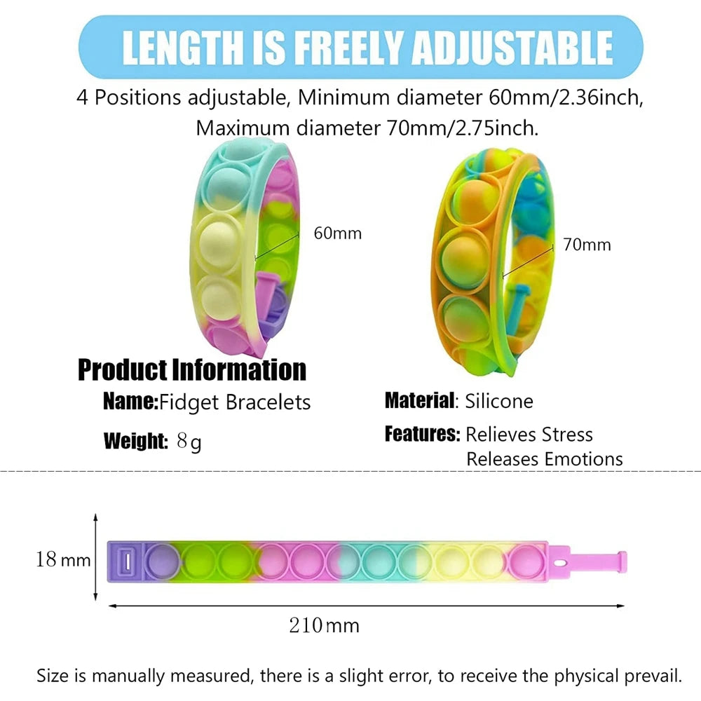 Stress Relief Fidget Bracelet Toy