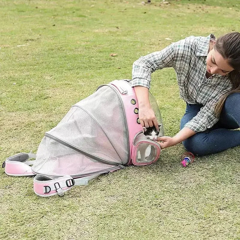 Transparent Cat Carrier Backpack