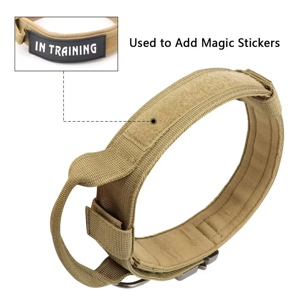 Tactical Duarable Military Dog Collar