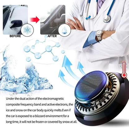 Solar Car Snow Removal Instrument