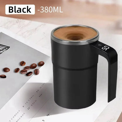380ML USB Rechargeable Mini Electric Coffee Self Mixing Mug