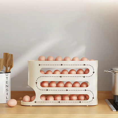 4 Layers Automatic Rolling Eggs Holder