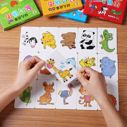 Educational Cards Puzzles for Toddler