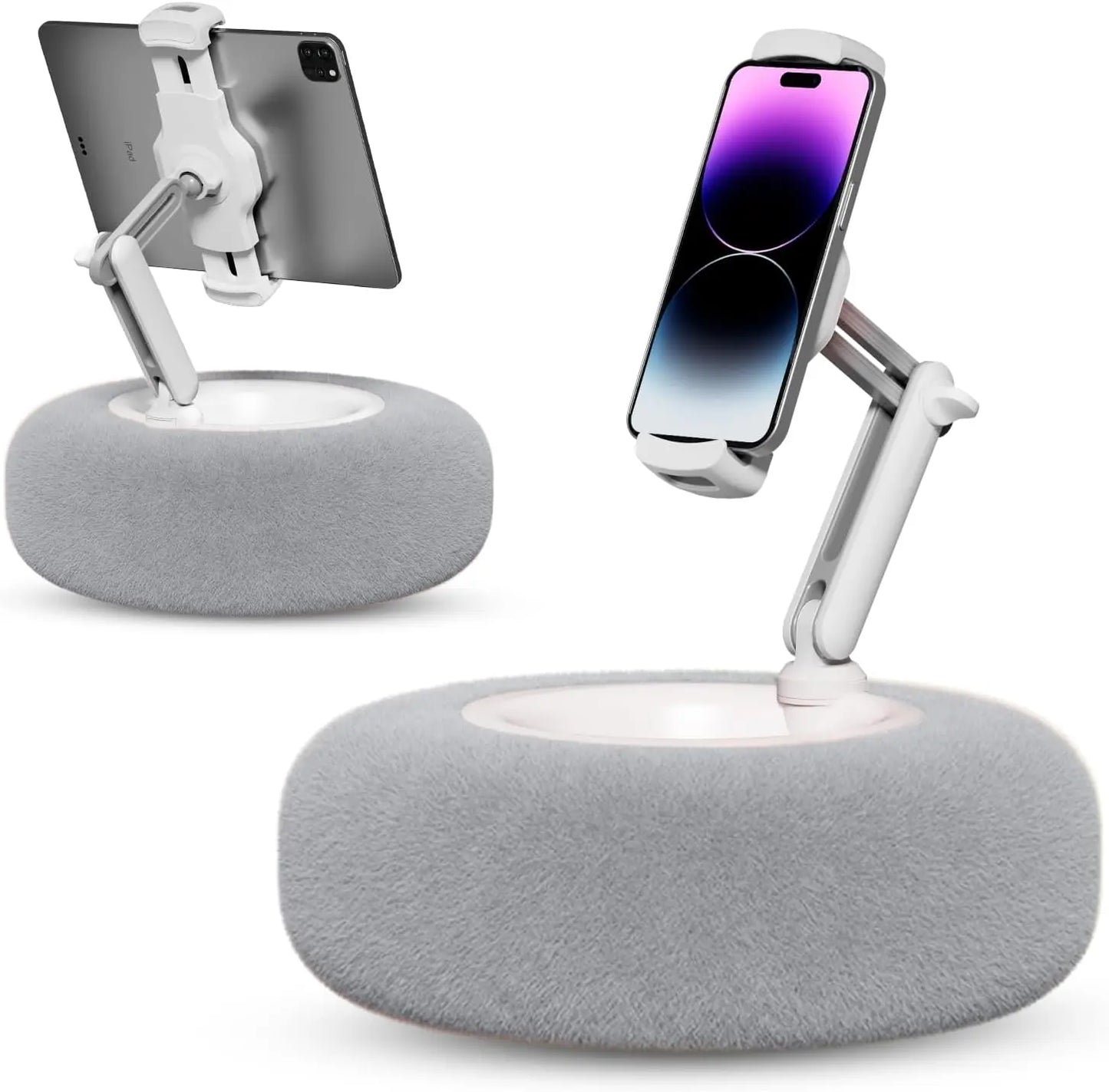 Adjustable Plush Pillow Mobile Phone Holder