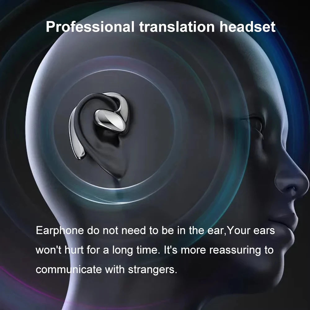 M8 Wireless Translator Earbuds