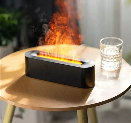 Flame Aroma USB Humidifier With 7 Colors