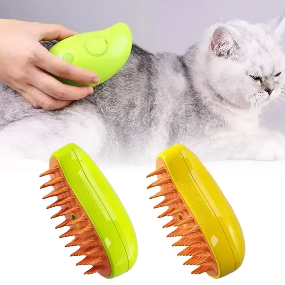 Cat Dog Steam Brush