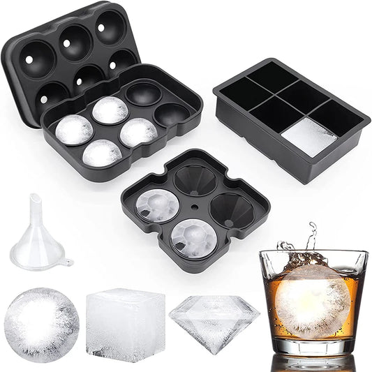 Large Ice Cube Trays Silicone