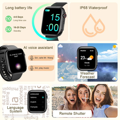 1.9" AMOLED Smart Watch