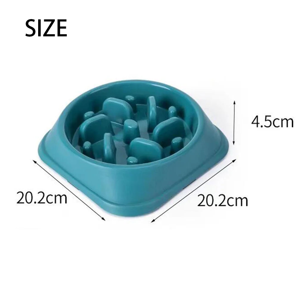 Dog Non Slip Slow Feeder Bowl