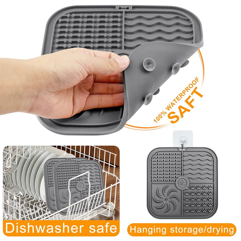 Non-Slip Dog Silicone Mat