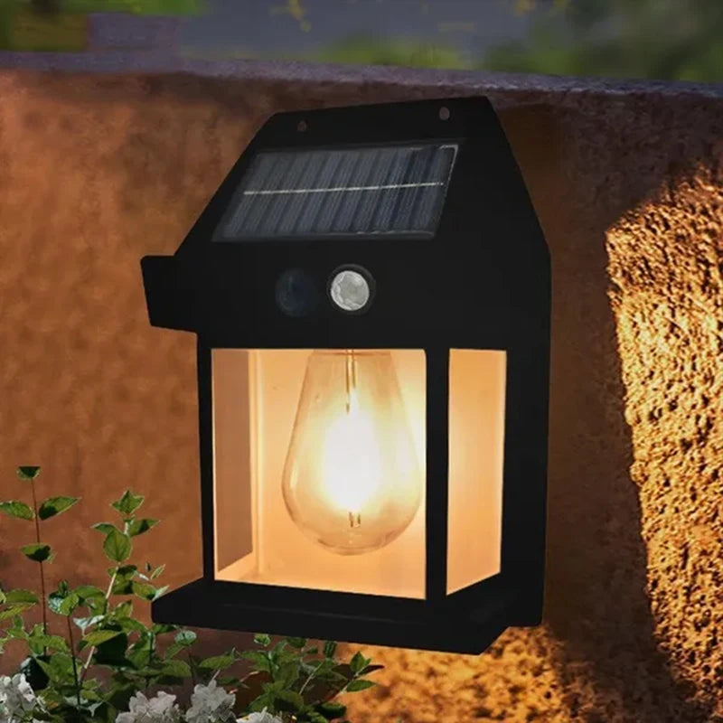 Solar Tungsten Night Wall Lamp