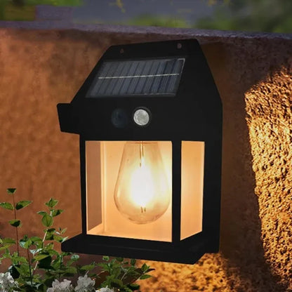 Solar Tungsten Night Wall Lamp