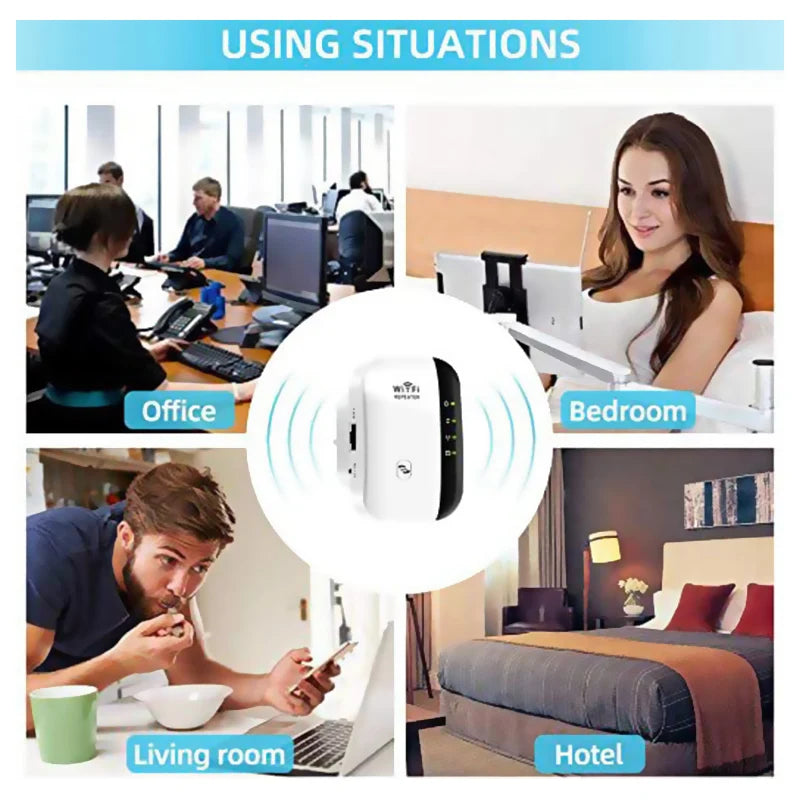 300m WiFi Router Signal Amplifier