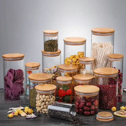 Kitchen Food Glass Jars